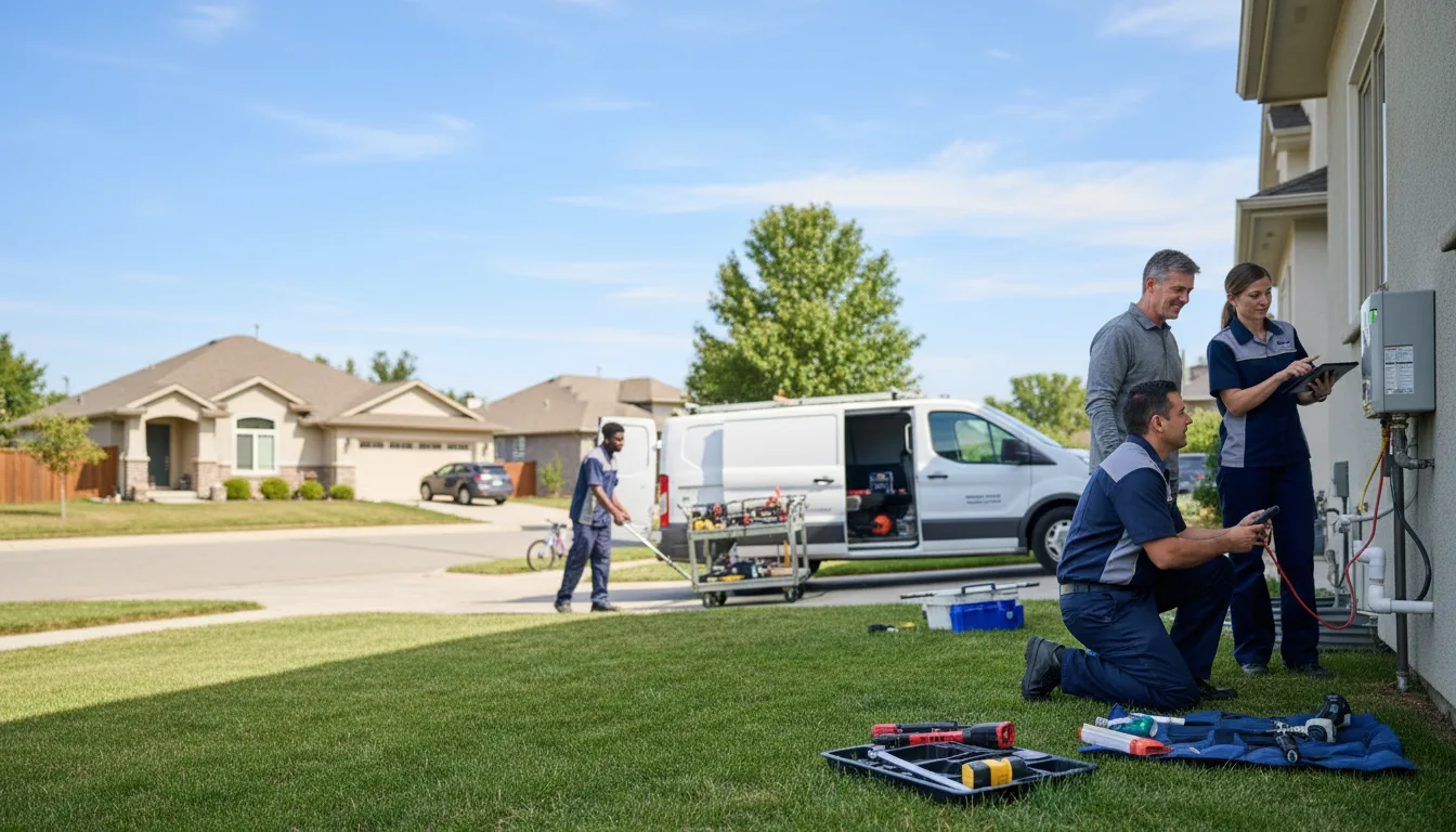 Tankless water heater service in Kingsley, MI